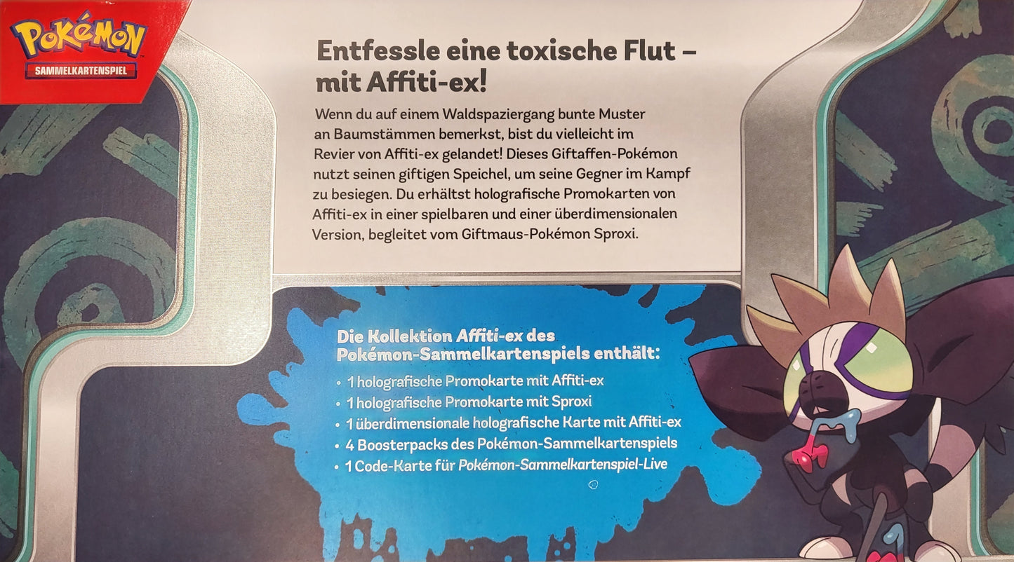 Pokemon Affiti ex Kollektion