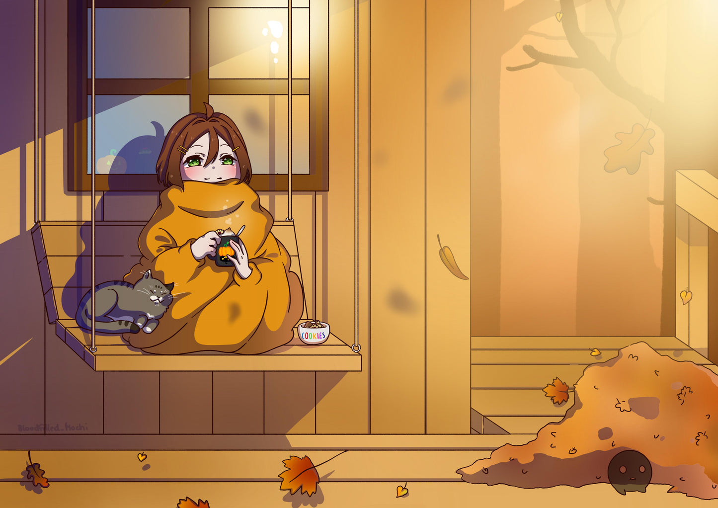 Autumn Peace Kunstdruck