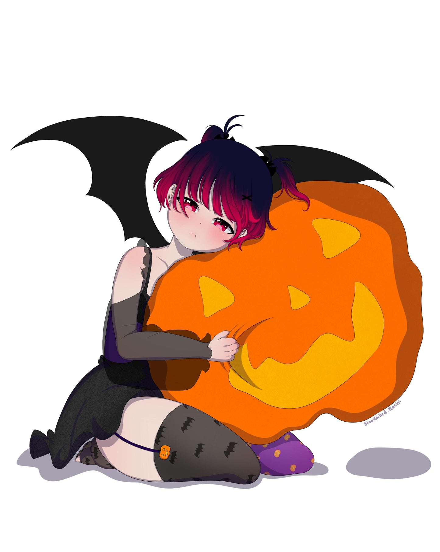 Pumpkin Pillow Kunstdruck