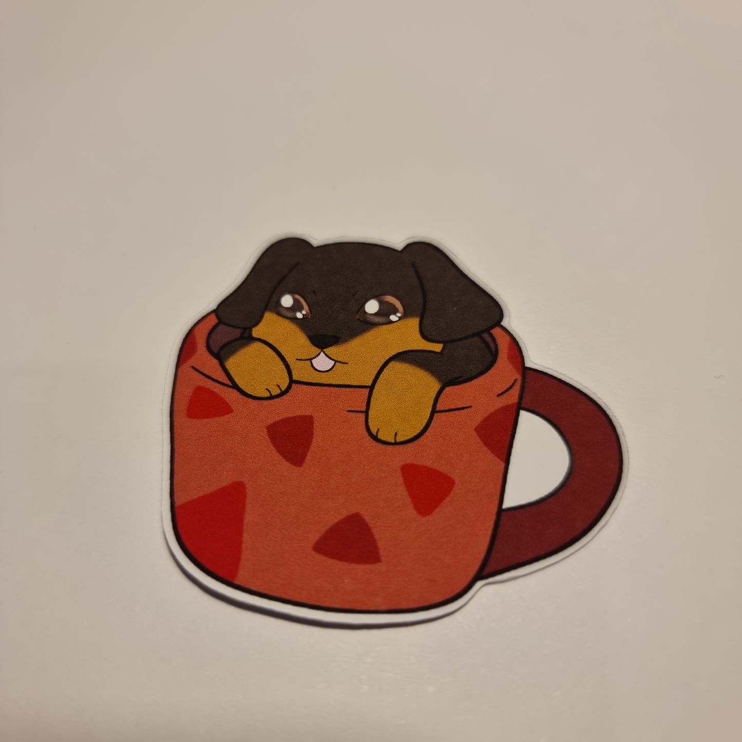 Hunde Tassen Sticker
