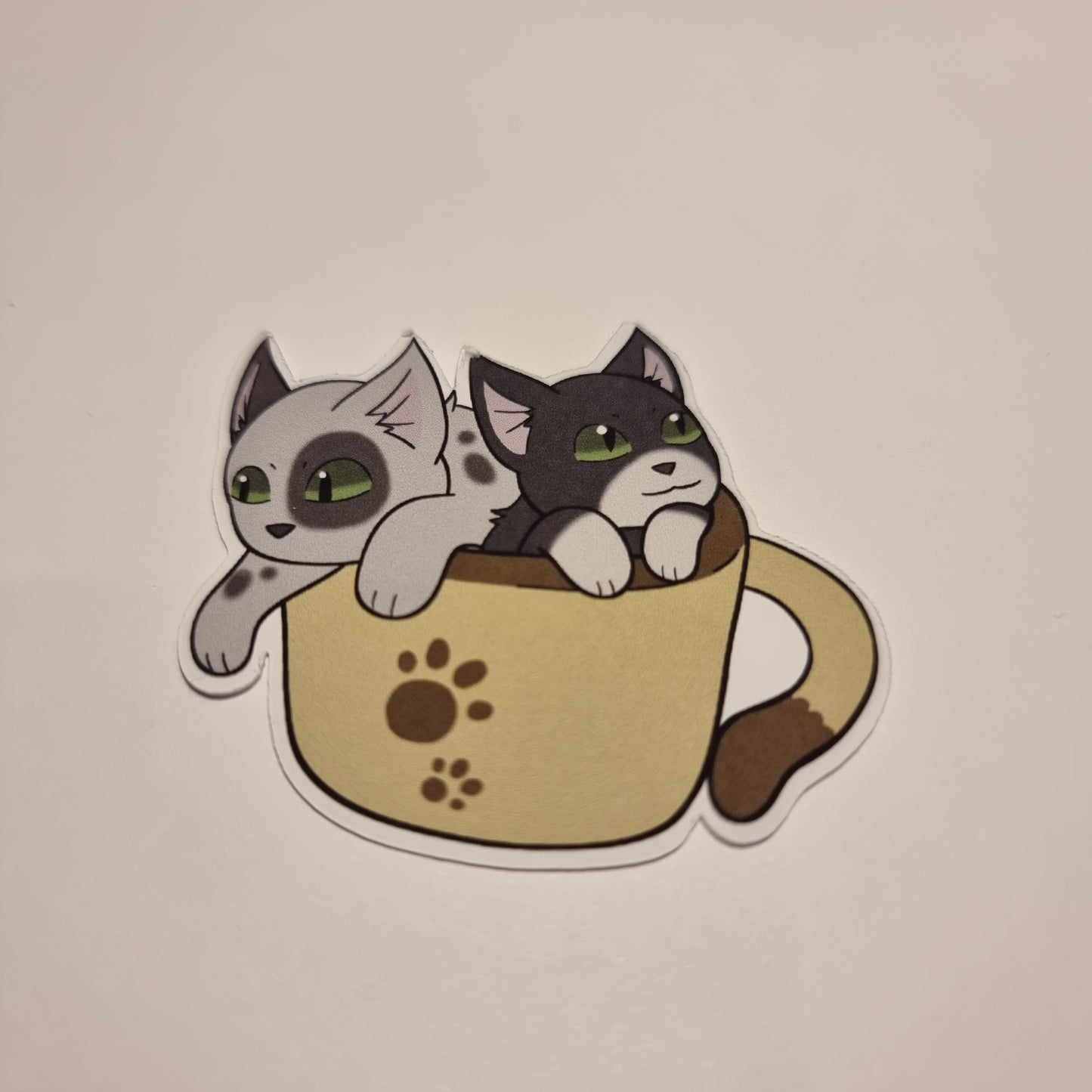 Katzen Tassen Sticker