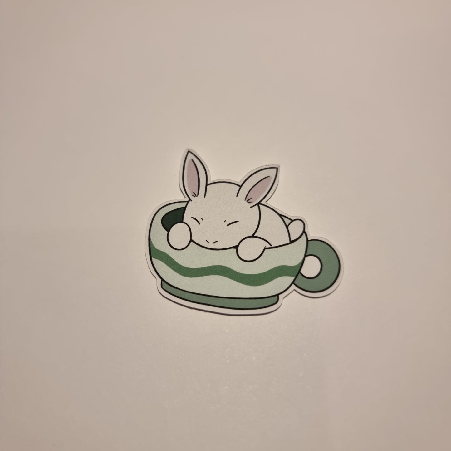 Kaninchen Tassen Sticker
