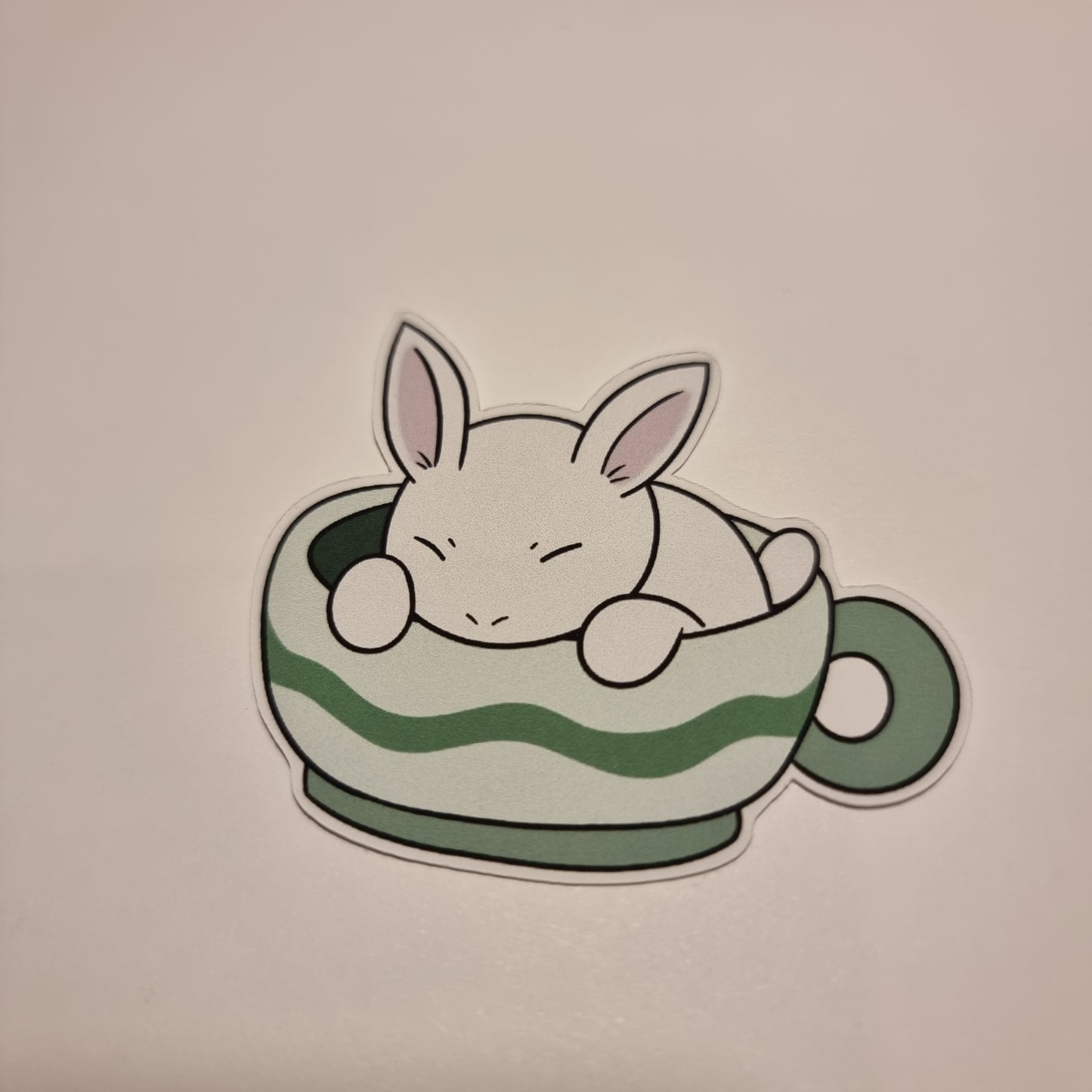 Kaninchen Tassen Sticker