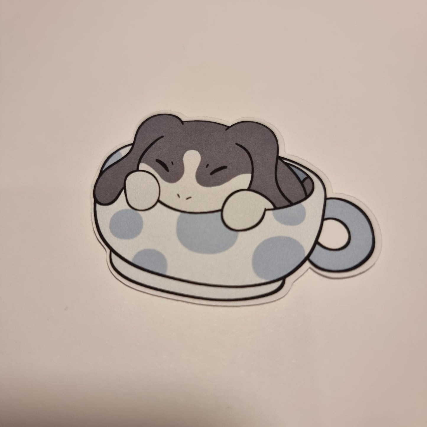 Kaninchen Tassen Sticker