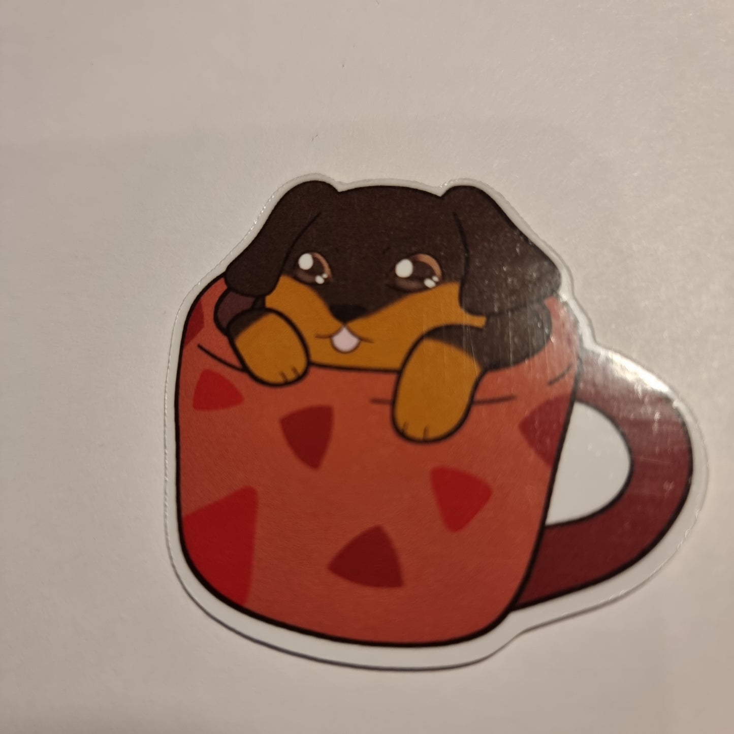 Hunde Tassen Sticker