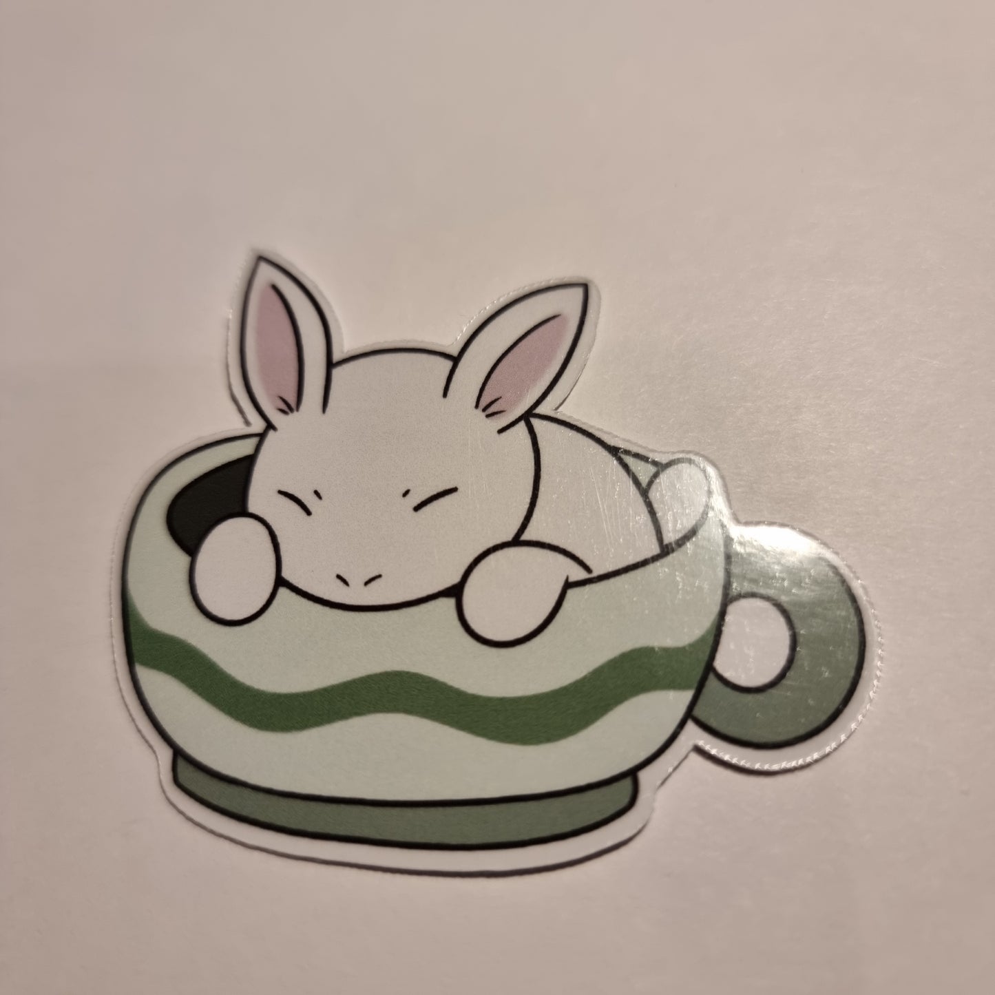 Kaninchen Tassen Sticker