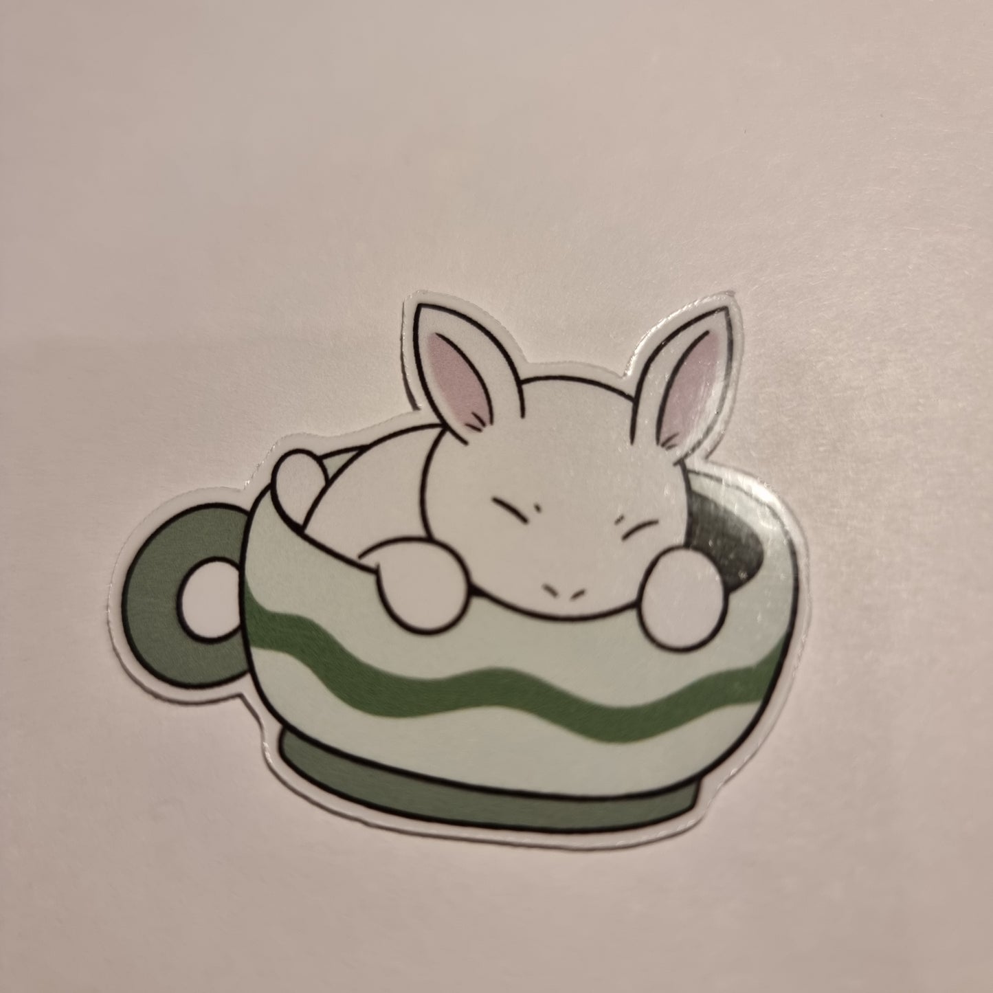 Kaninchen Tassen Sticker