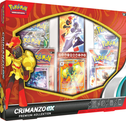 Pokemon Crimanzo ex Premium Kollektion