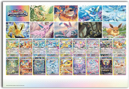 Pokemon Poster - Prismatische Entwicklungen